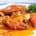 中華ダイニング 一途一心 - 2025.1 チリクラブ（バングラデシュ産500gサイズ活けマッドグラブ）