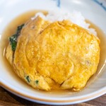 中華ダイニング 一途一心 - 2025.1 天津飯（叉焼、蟹、葱入り）