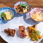 中華ダイニング 一途一心 - 2025.1 前菜の盛り合わせ