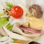 あなご屋銀座ひらい - あなご  みぞれ鍋