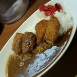 バラ - 昔ながらのカツカレー