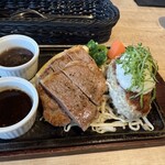 レストラン本陣 - ハンバーグとステーキ（和風ソース）