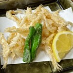 築地寿司清 - 白海老素揚げ❗️