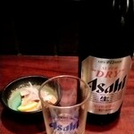 和 - ビールにお通し