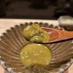 あじゅう田 - 大将も肝が旨いと、、、