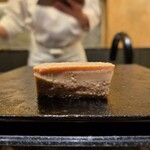 あじゅう田 - 玉子 もぅ滑らかほうじ茶ブリン