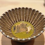 あじゅう田 - アワビ肝ソース