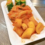 焼肉・光陽 - 盛り合わせ(キムチ)