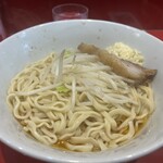 ラーメン二郎 - 汁なしミニ　830円　野菜は少しだけ　にんにく少し