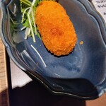 わぎゅう食堂 くらもち - カニクリームコロッケ　衣カリッ中身とろとろ