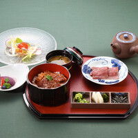 平日限定　すみだ極みの粋品　鉄板焼　和牛のひつまぶし
