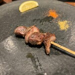 やきとり 右羽。 - 砂肝