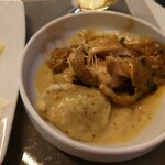 AIR FRANCE Lounge - チキンのクリーム煮