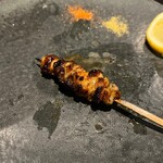 やきとり 右羽。 - 皮