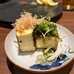 やきとり 右羽。 - 厚揚げ