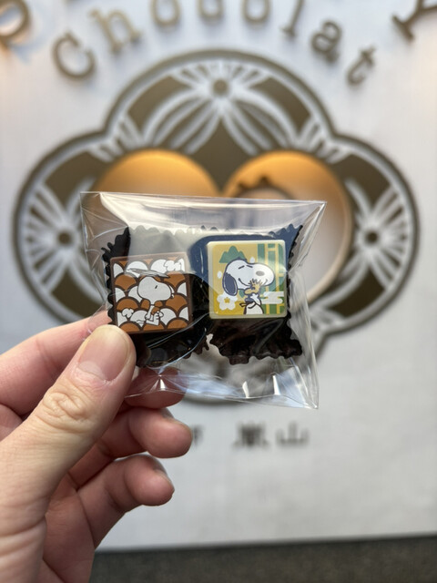 SNOOPY chocolat Kyoto Ranzan Ten photo 5