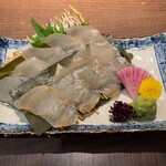魚富 - 本日の昆布じめ:まとうだい
