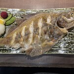 魚富 - 白かれい塩焼き