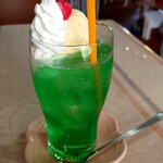 Cafe Chaana - クリームソーダ。