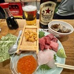 魚熊鮮魚店と立ち飲みぼてふり - 