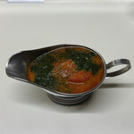 かれーの店 うどん  - オイスターオーシャン、ご飯大盛り、チーズ、スパイシーひき肉、焼トマト