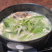 梨の家 五反田店 - テールクッパ