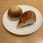 ブーランジェリ･エ･カフェ　オブジェ - 食べほ6巡目♡エクレアクリーム♡明太子フランス♡