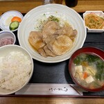 酒菜 きいち - 豚肉のしょうが焼き定食