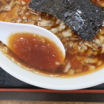竹岡らーめん - スープ