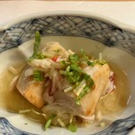 ひろ作 - 海老芋の蟹餡掛けでーす。②