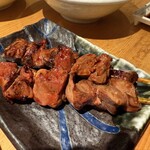 炭火焼鳥と水炊き 五郎一 - 赤レバー