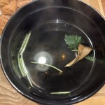 もつ煮 もぐら - お吸い物も驚く美味しさ！