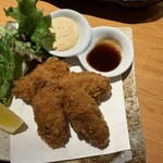 炭火焼鳥と水炊き 五郎一 - カキフライ