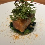 luogo - サーモン、乾燥させたウニのパウダー