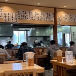 粉家 - カウンター席