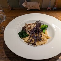 シャンパン食堂 - A.仔羊の赤ワイン煮込み