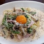 パスタキッチン　ドラーゴ - クリームカルボナーラ