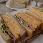 珈琲館仙佳 - トーストサンドセット（飲物付き）￥830