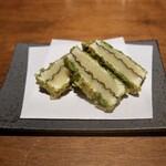 子持ち昆布の天ぷら