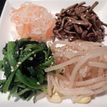 焼肉 正剛 - ナムル盛り合わせ