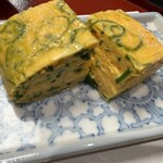 葛葉茶寮 - 九条ねぎ入りだし巻き玉子！