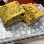 葛葉茶寮 - 九条ねぎ入りだし巻き玉子！