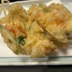 葛葉茶寮 - かき揚げ（桜えび）！