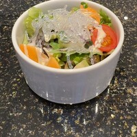 神戸牛洋食アモナ - セットのサラダ