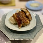うを徳 - 天然鰻の丼　地焼き。この日も強烈な美味しさ！