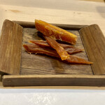 うを徳 - バチコ＆自家製唐墨　ルンルンでーす♪