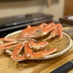 うを徳 - 入浴後の松葉蟹様