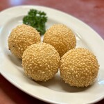 味仙 - 胡麻団子 ¥660