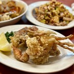 味仙 - カニ唐揚げ ¥1300