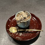 緒乃 - ポルチーニ茶碗蒸し 白黒トリュフ